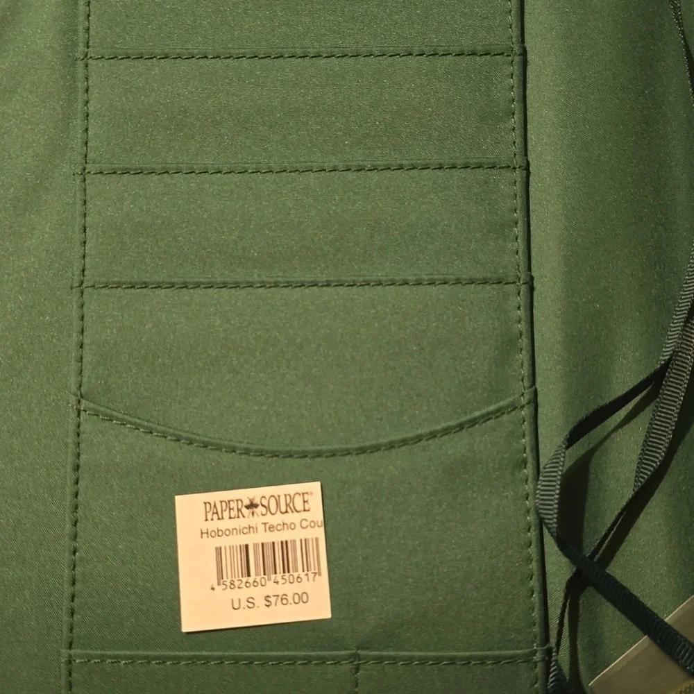 Green Zippered Pencil Case Pouch - Unbranded